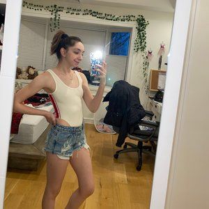 i wish i had the body for this ugh- never wore it!! NEW ASF